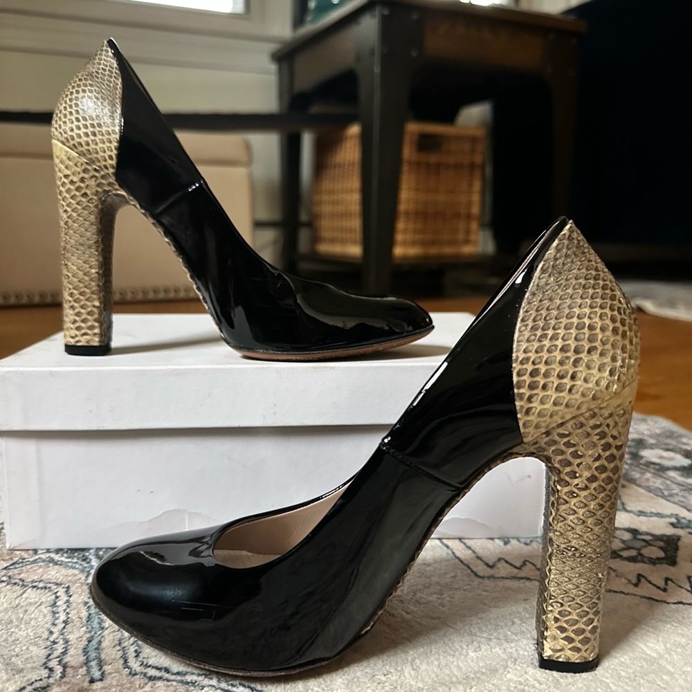 Chloé Black Leather Shoes